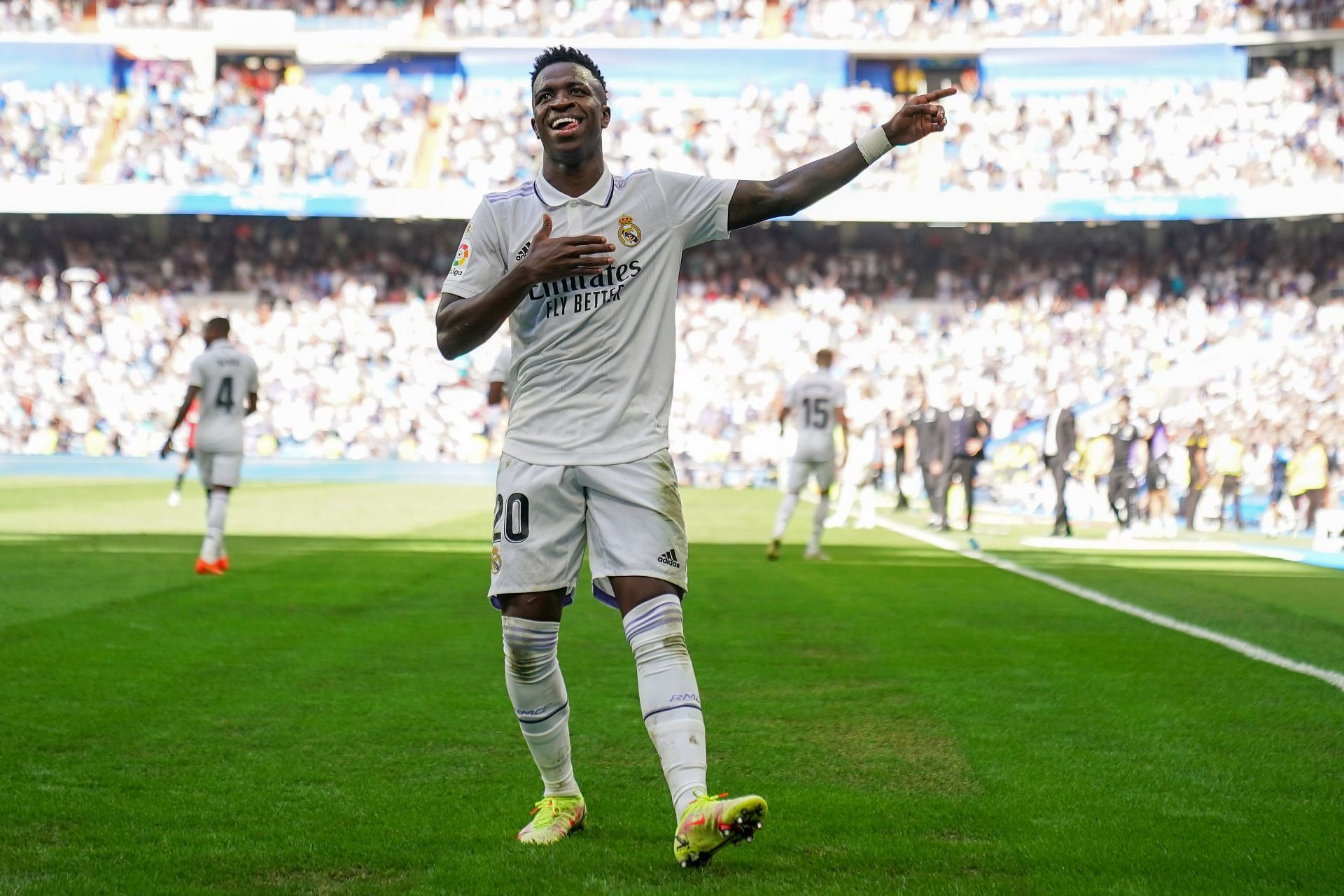 Vinicius Junior has lit up the Santiago Bernabeu this season